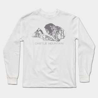 Castle Mountain Resort 3D Long Sleeve T-Shirt